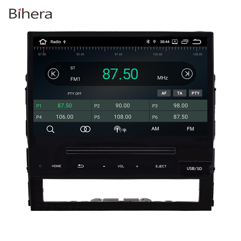 BIHERA Best Car Audio System For Toyota Landcrusier 2016+ Car with Apple Carplay and Android Auto