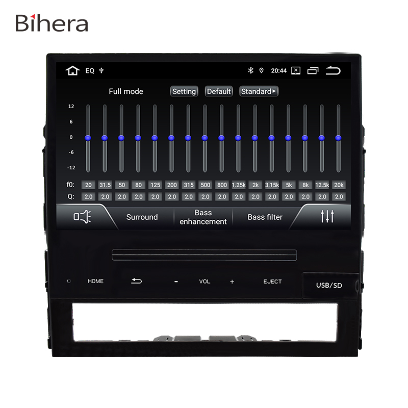 BIHERA Best Car Audio System For Toyota Landcrusier 2016+ Car with Apple Carplay and Android Auto