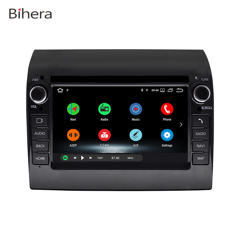 BIHERA Best Car Audio System For Fiat Ducato Car with Apple Carplay and Android Auto