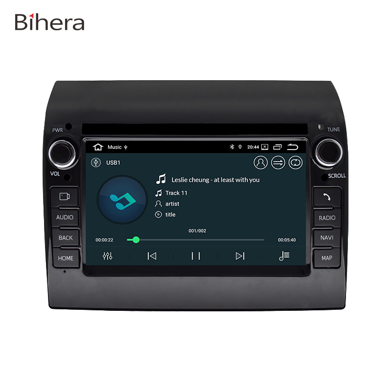 BIHERA Best Car Audio System For Fiat Ducato Car with Apple Carplay and Android Auto