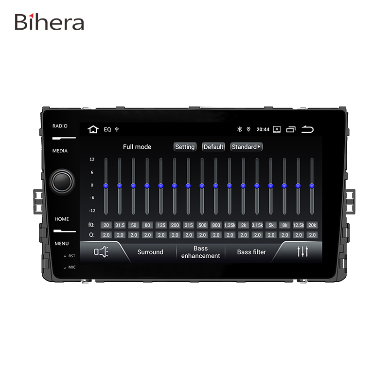 BIHERA Best Car Audio System For Volkswagen Golf 2021 Car with Apple Carplay and Android Auto