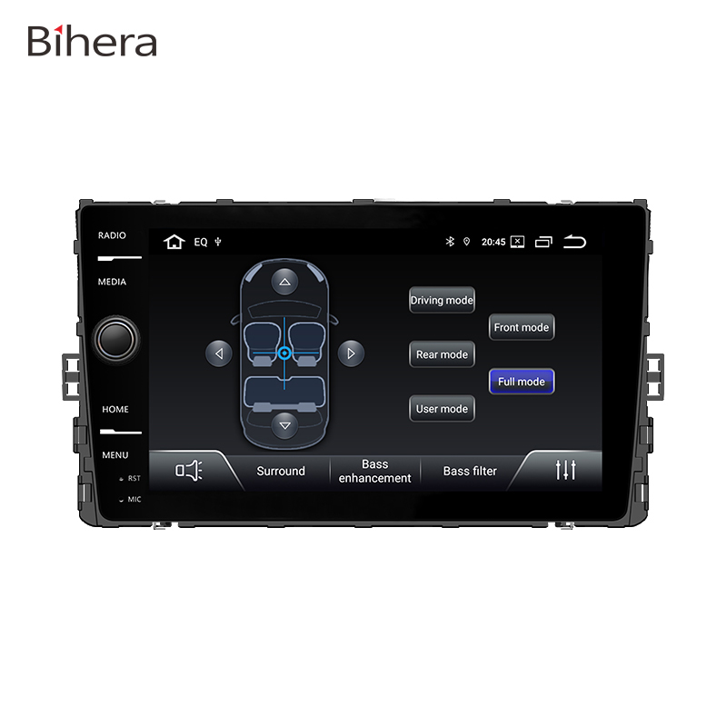 BIHERA Best Car Audio System For Volkswagen Golf 2021 Car with Apple Carplay and Android Auto